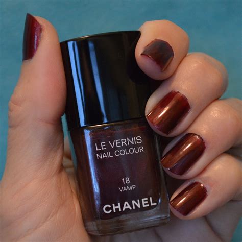 chanel black pearl nail polish dupe|chanel's vamp nail polish.